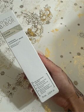 DOCTOR BABOR Cleanformance Renewal Overnight Mask - White
